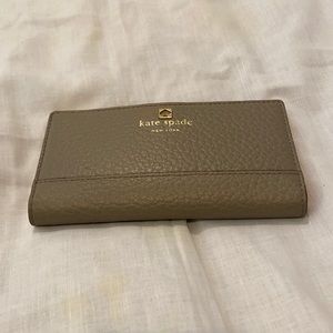 Kate Spade bi-fold leather wallet